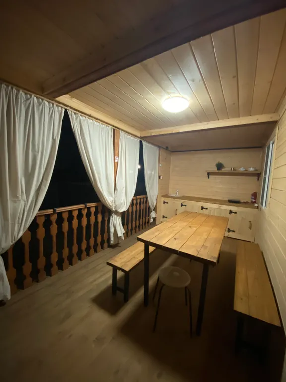 Уютный деревянный дом в 500 метрах от моря