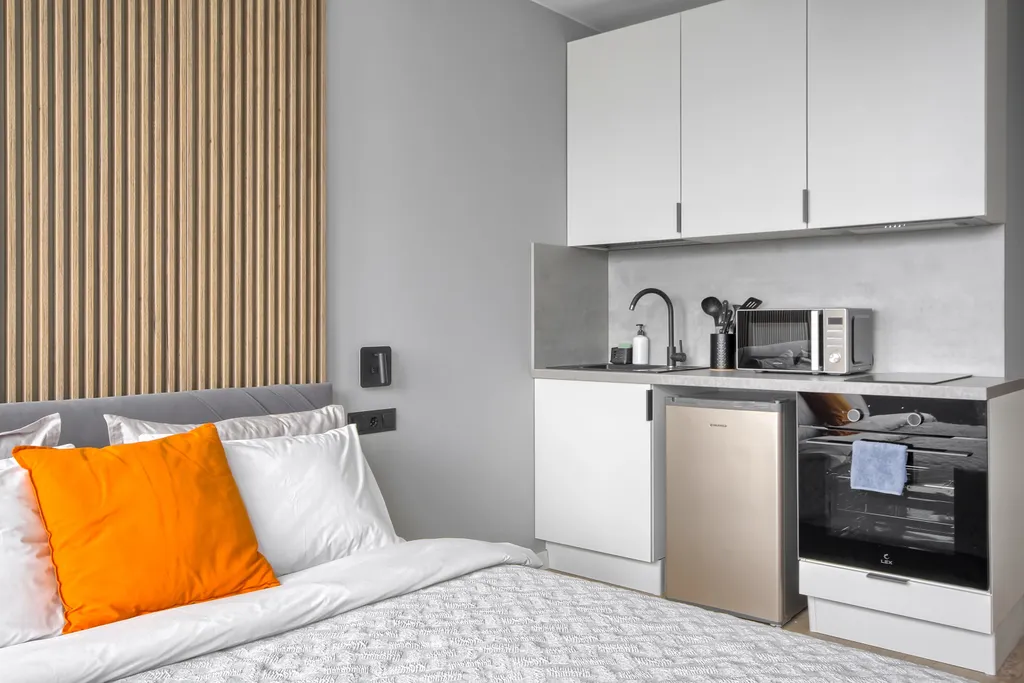 Квартира Дизайнерские апартаменты в апарт-комплексе 25/7 Заневский — Санкт-Петербург