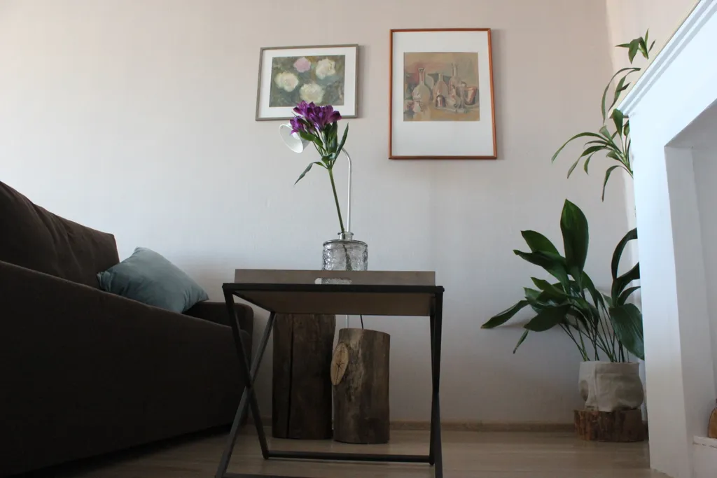 Уютная квартира с камином