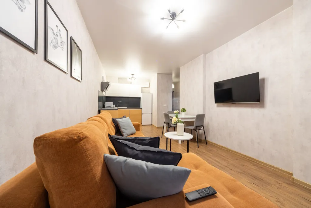 Квартира Апартаменты чистый взгляд с дизайнерским ремонтом напротив тц Планета — Красноярск