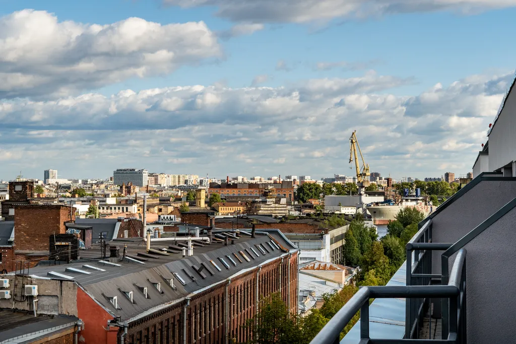 Квартира Квартира Новый 4-комнатный пентхаус в сердце Петербурга с панорамным видом — Санкт-Петербург