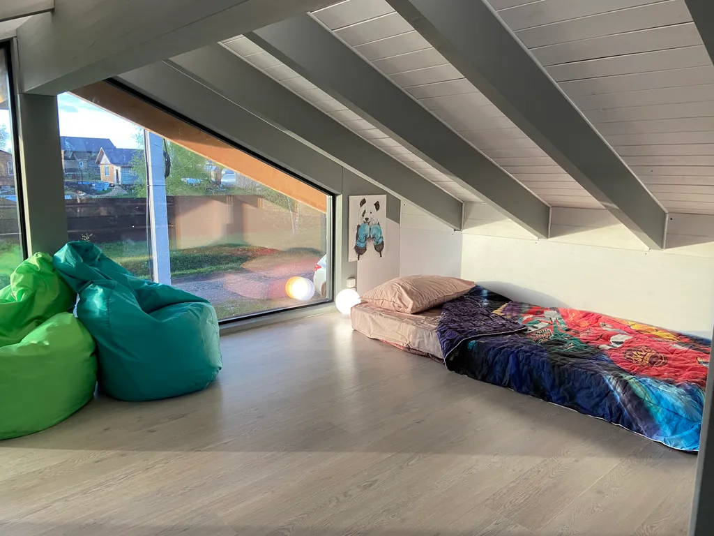 Фахверковый дом в Скрипово у реки Ока