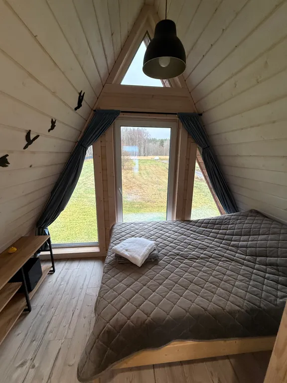 Загородный дом с баней и чаном