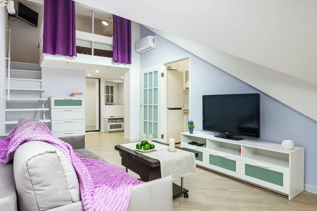 Квартира Квартира Сказочно-уютная мансардная евродвушка — Геленджик