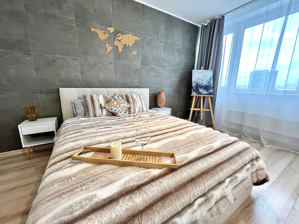 Квартира Квартира Просторная студия с кондиционером 14 этаж над УГМК-Арена / Гринвич — Екатеринбург