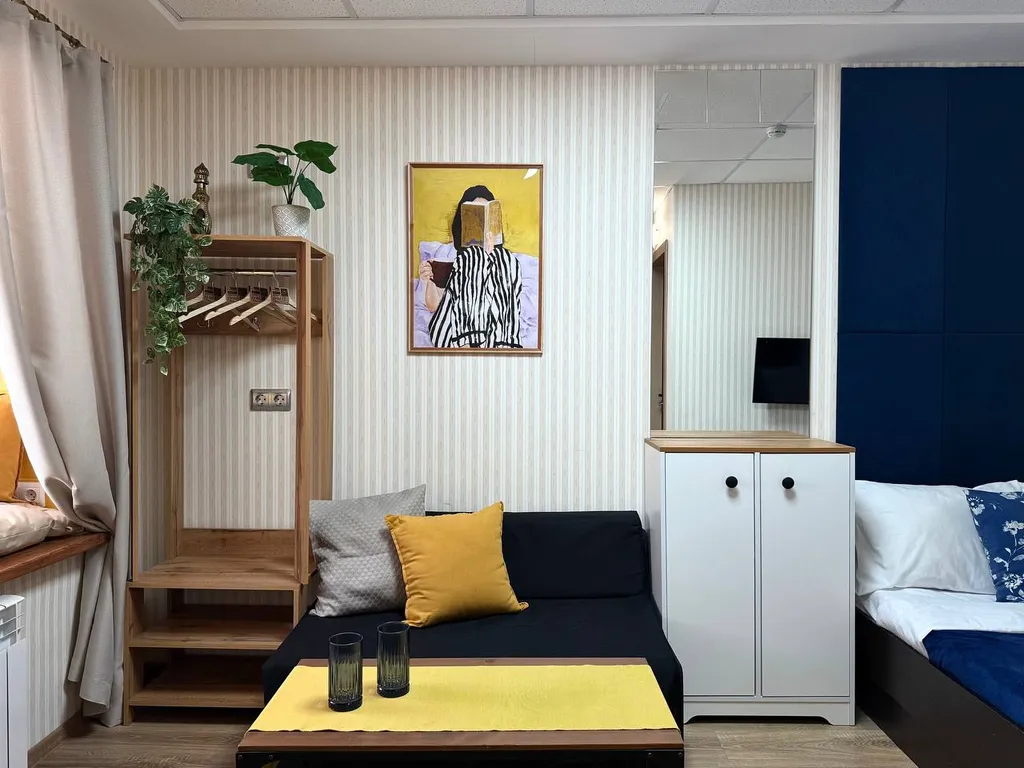 Студия-красотка 18 кв.м в апарт отеле на въезде в город