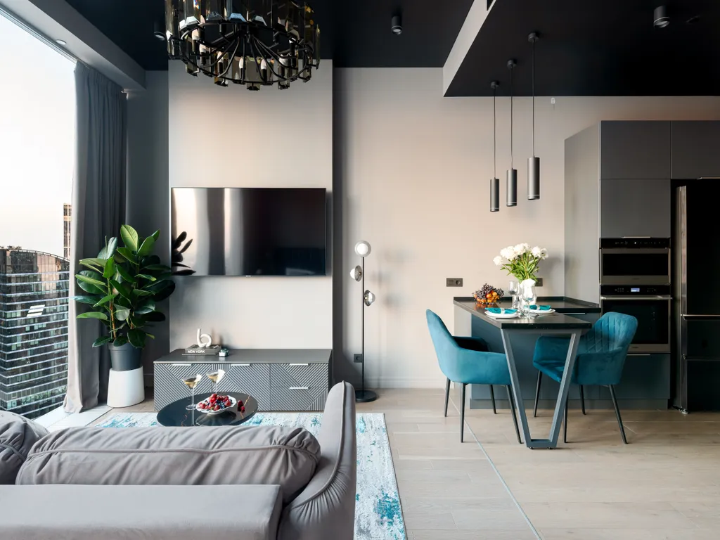 Квартира Квартира Видовая студия GM в Москва-Сити – твой личный penthouse — Москва