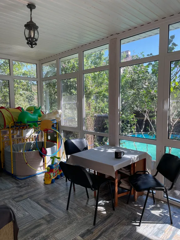 Уютный дом с терассой и сауной