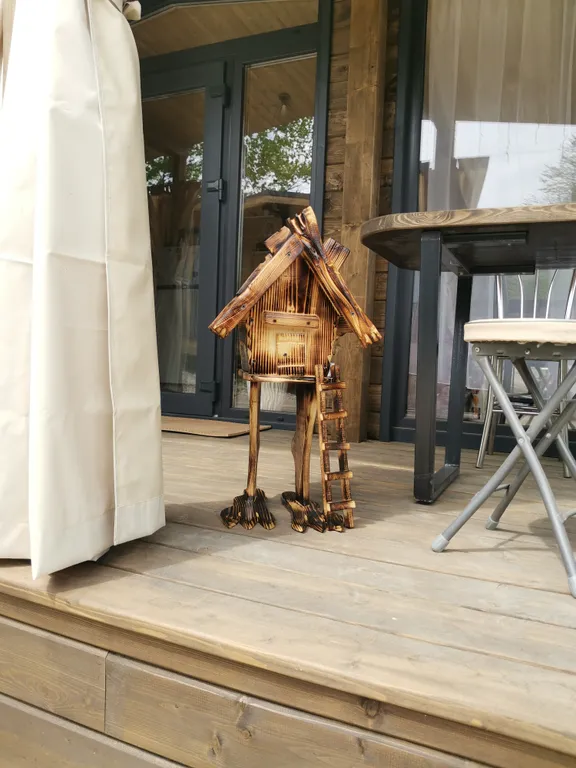 Уютные домики с баней и тёплой купелью