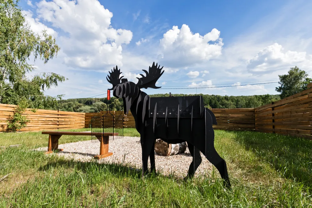 Барнхаус ВЕСНА с камином и баней