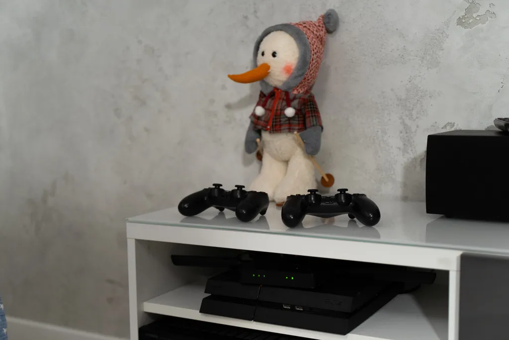 Приятная студия с домашним кинотеатром