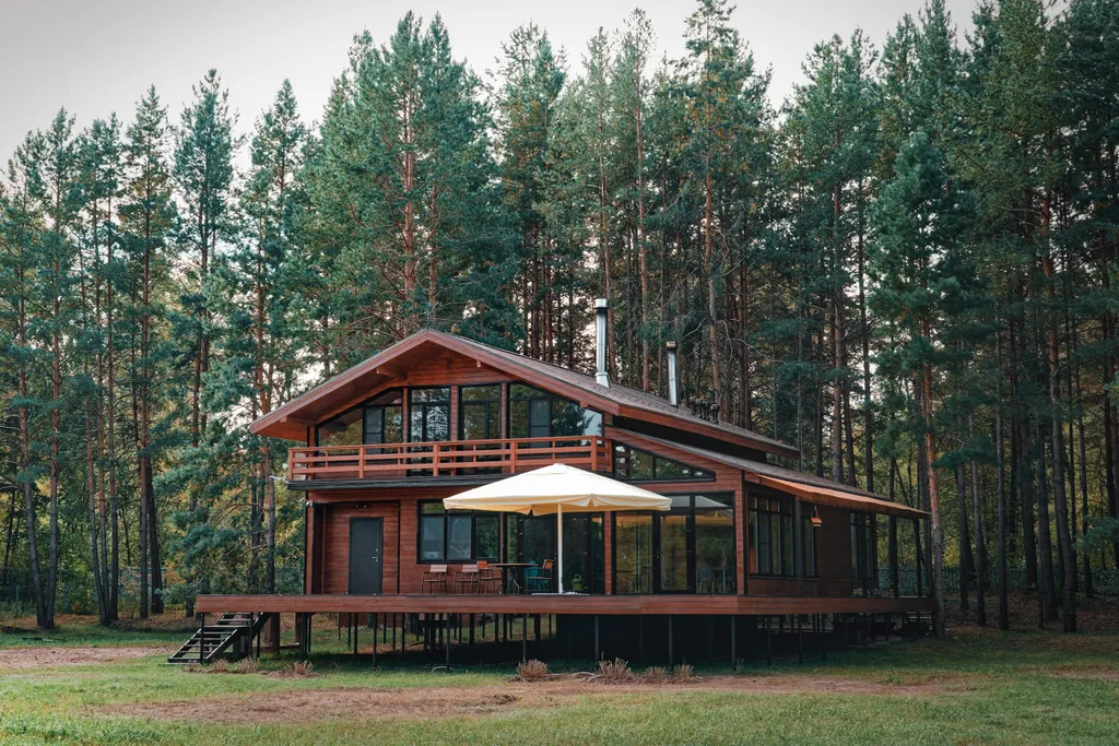 Премиум дом на острове у воды: прогулки, барбекю и полное уединение