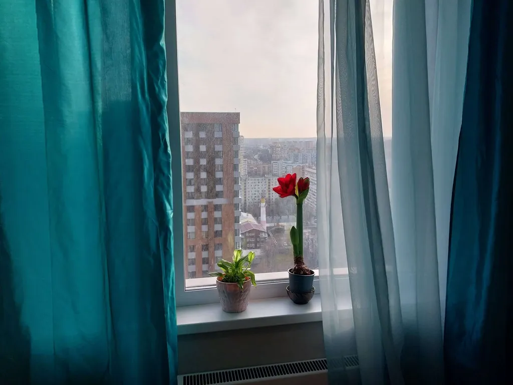 Новая, уютная студия в бирюзовых тонах