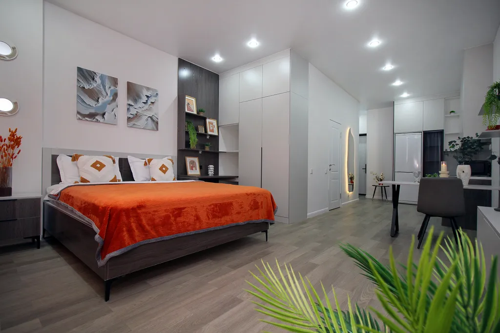 Современный эстетичный апартамент в центре