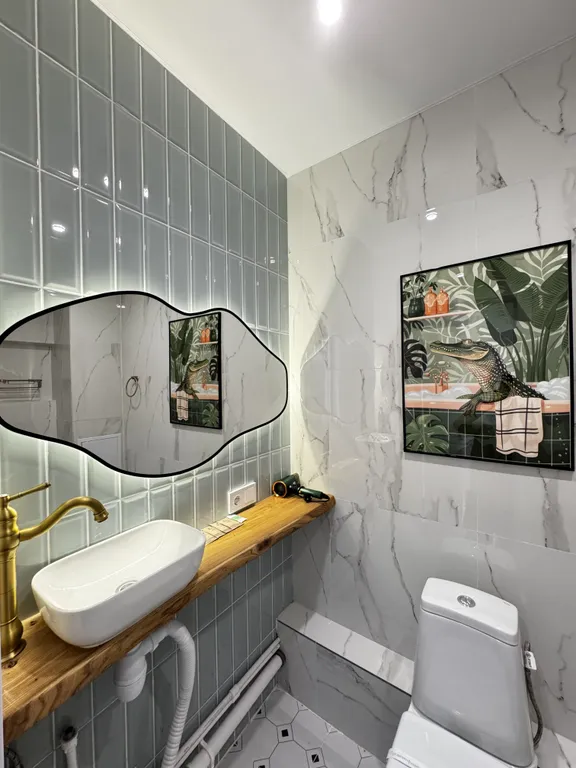 Уютная студия около города еды