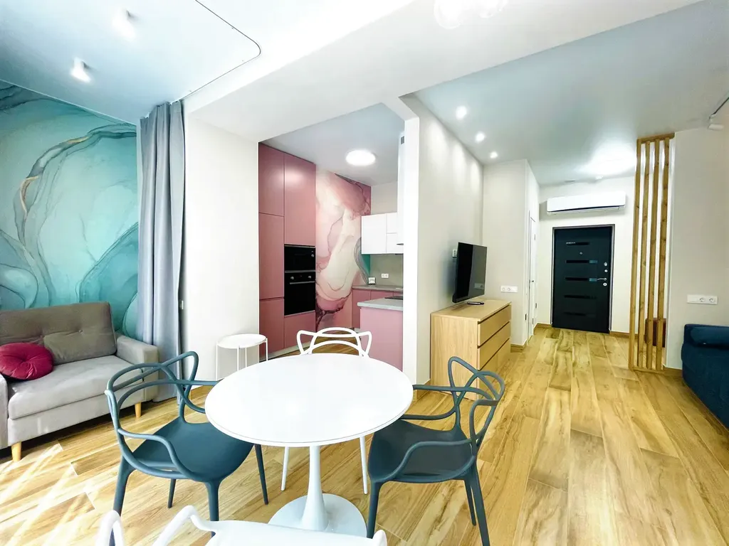 Евродвушка на 7 спальных мест со своей террасой