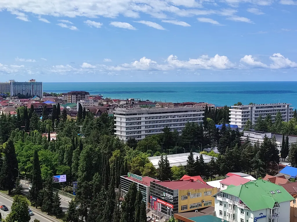 Квартира Квартира Студия в жк морская симфония 2 с видом на море — Сочи