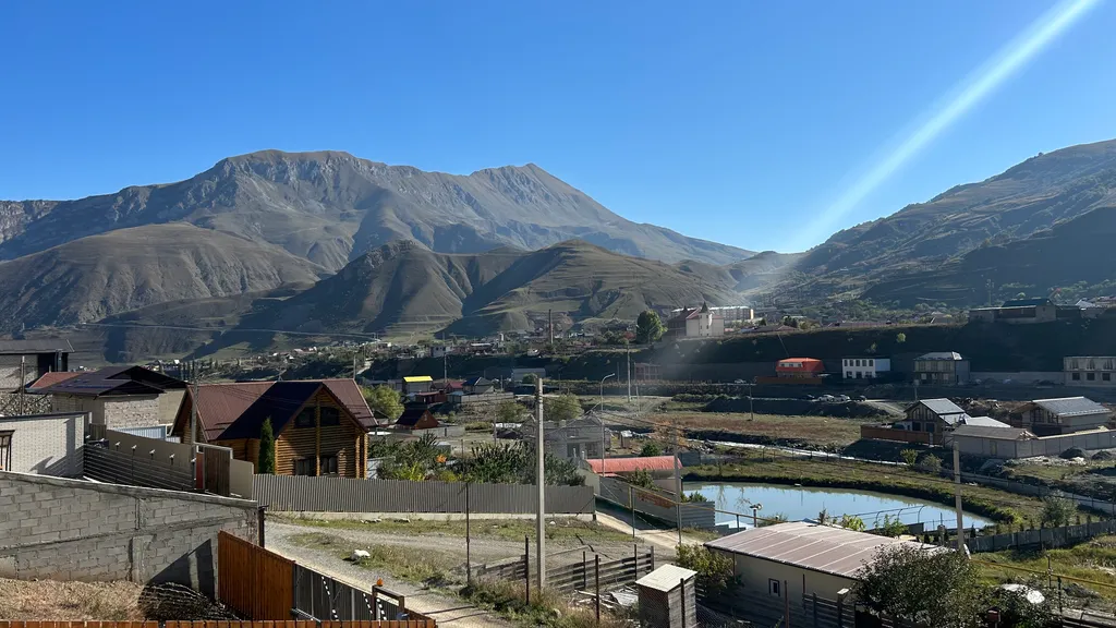 Уютный дом с красивым видом на горы