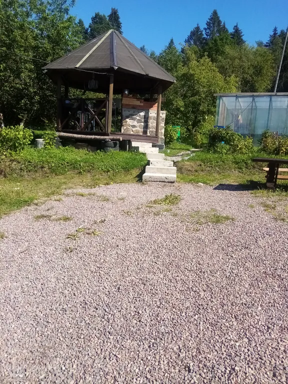 Домик с отдельным входом и красивым видом из окна со всеми удобствами