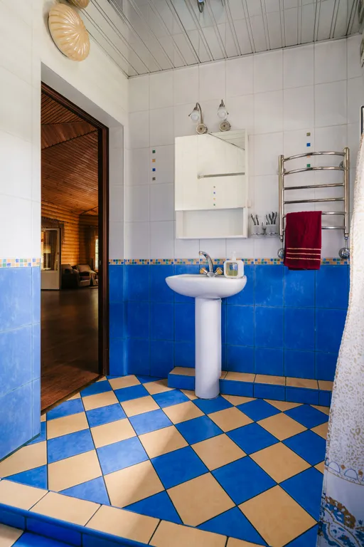 Дом в лесу в русском стиле