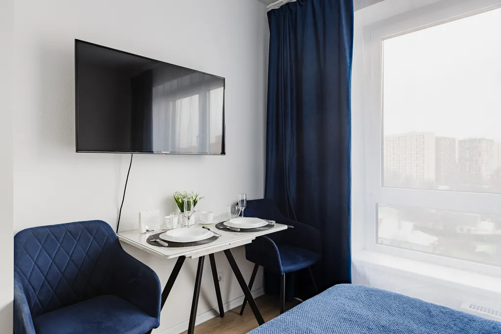 Квартира Квартира Уютная студия на Варшавском шоссе — Москва