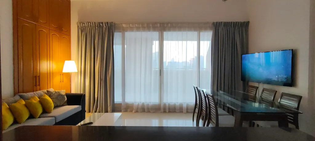 Апартамент с 2 спальнями и прекрасным видом на Марину