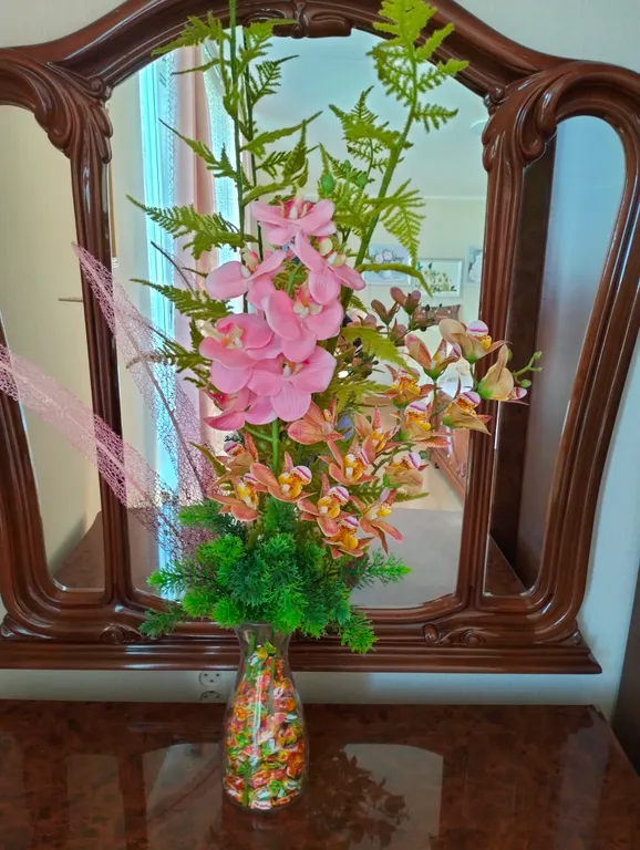 Уютный дом с цветами, видом на горы, мангалом