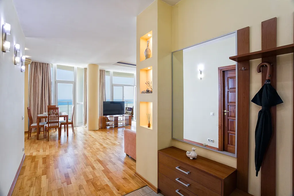 Апартаменты Luxe c видом на море, горы