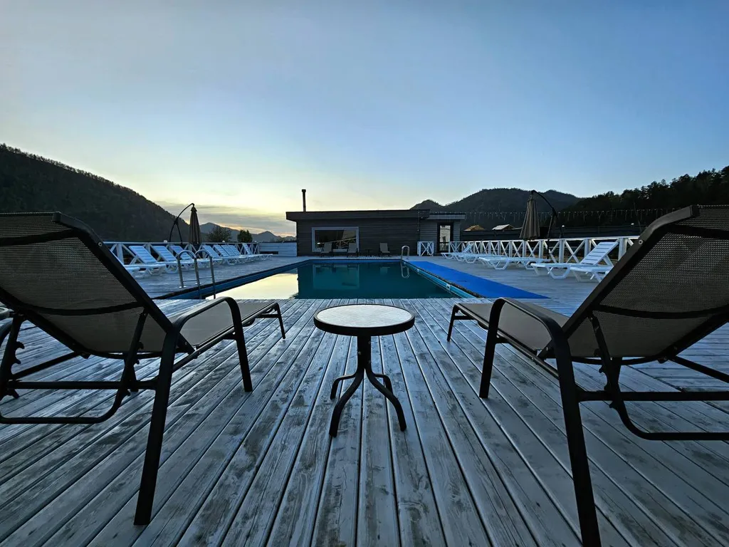 Домики с красивым видом