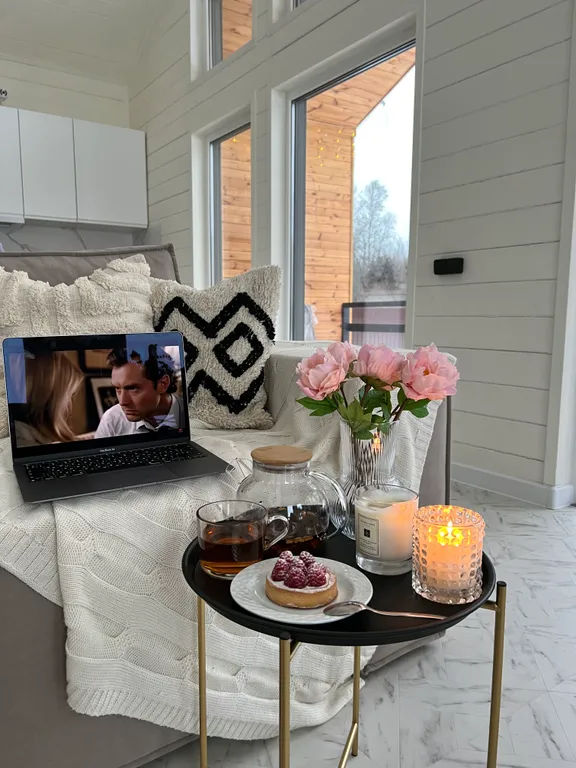 Коттедж Коттедж Барнхаус с камином и сауной на Новой Риге — Телепнево