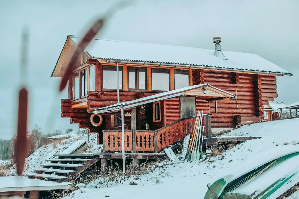 Уютный комфортабельный коттедж в живописном месте посреди озер и лесов