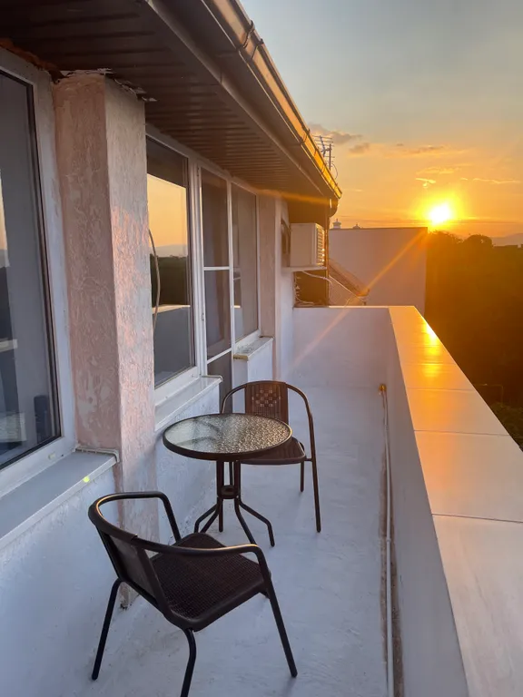 Просторная квартира-мансарда с прекрасным видом