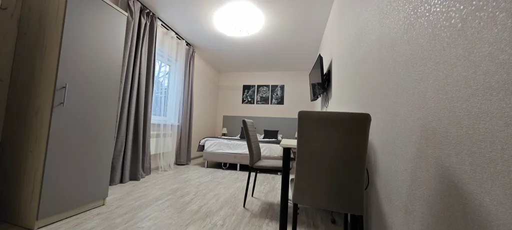 Двухместная комната с душевой кабиной и кондиционером