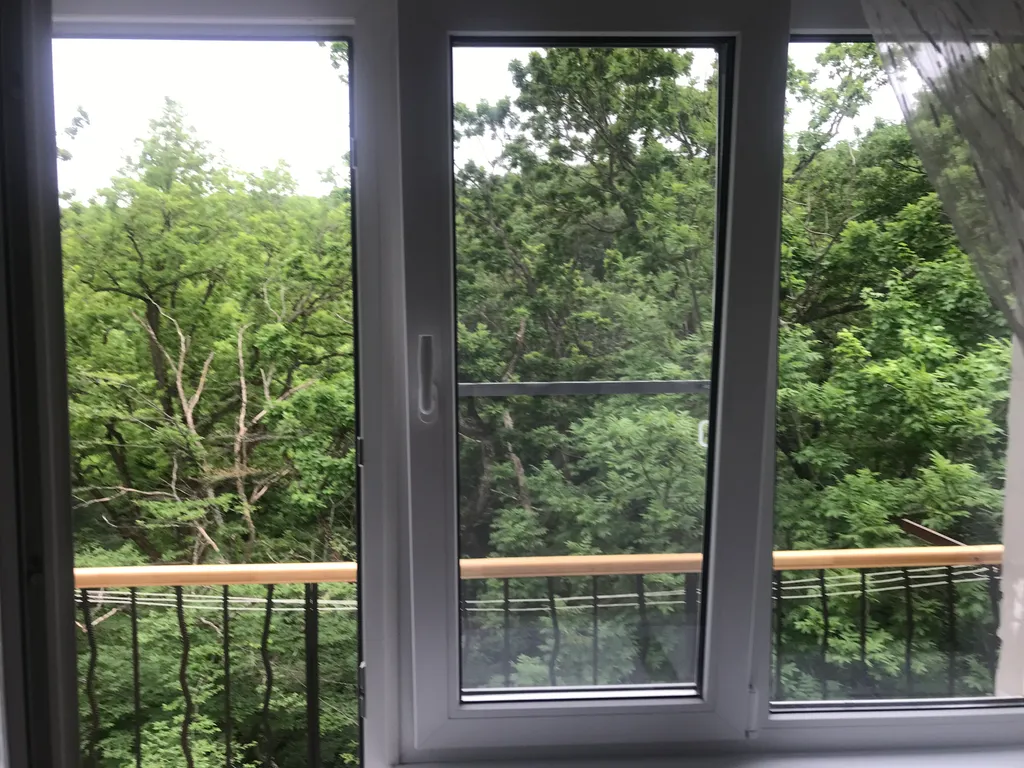 Уютная квартира в курортной части города с видом на лес