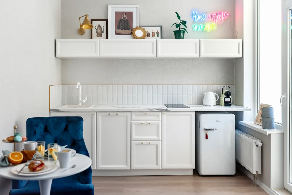 Квартира Квартира Студия с кондиционером у аэропорта Пулково — Шушары