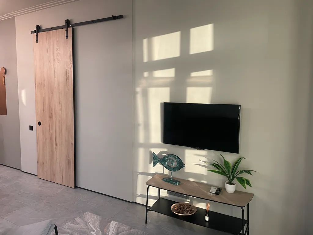 Квартира с отдельной спальней, ЖК Рыбная Деревня, с видом на реку