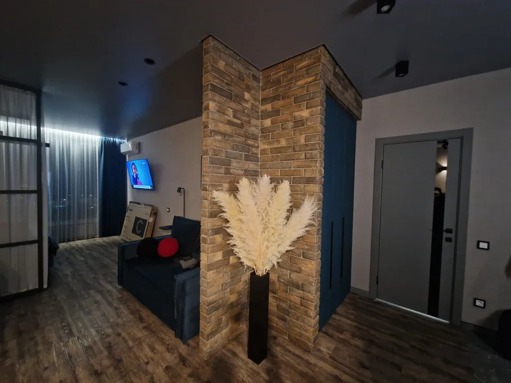 Дизайнерский Лофт с видом на закат