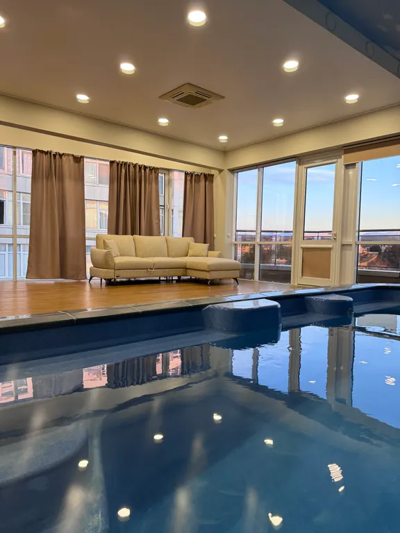 Апартаменты с бассейном и сауной