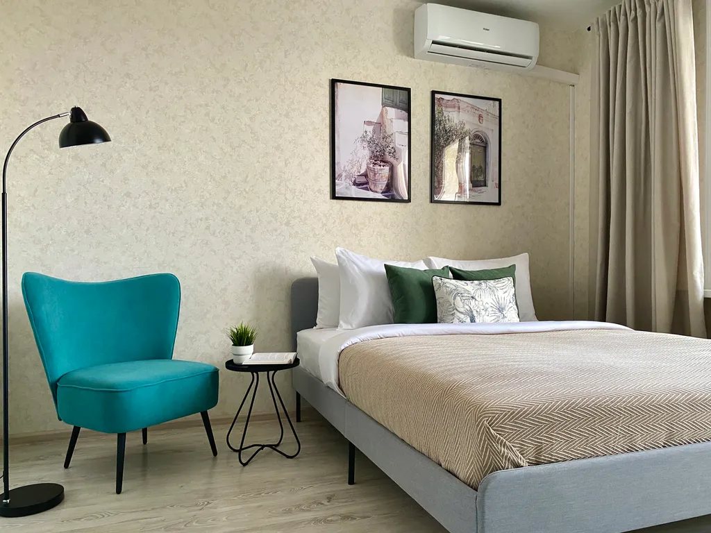 Квартира Студия люкс в Южном Городе — аренда посуточно в Самара