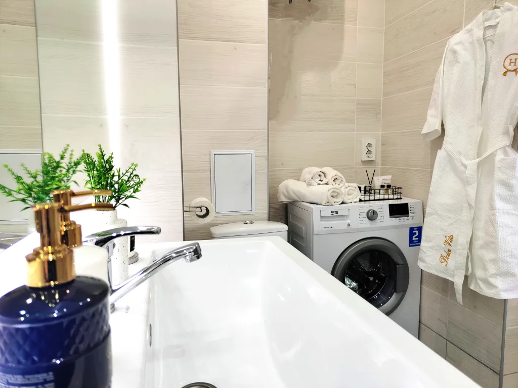 Квартира с видом на город в центре