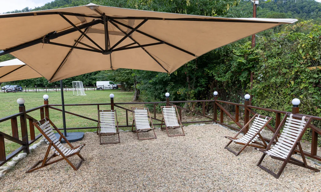 Уютное шале с собственной верандой