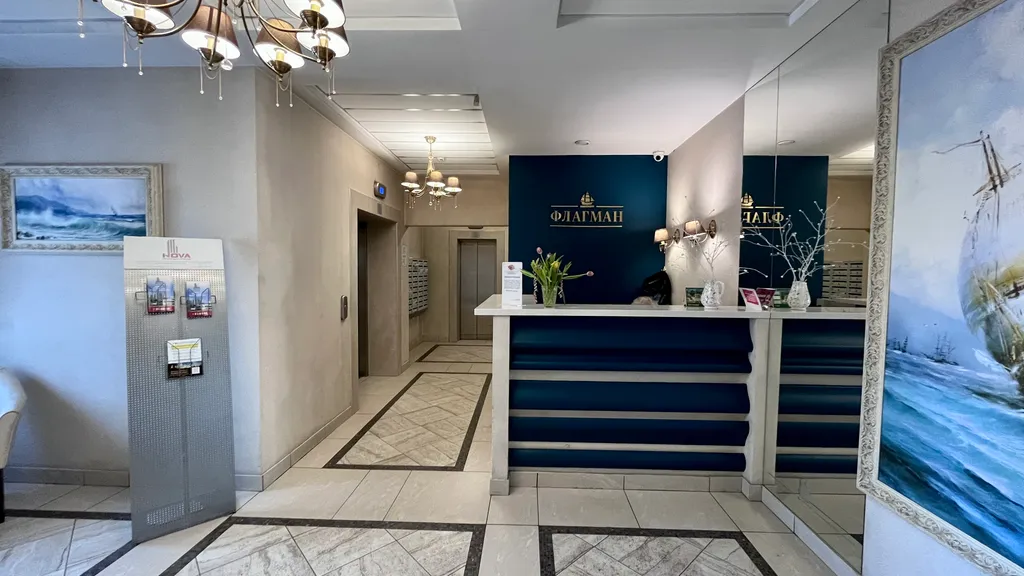 Квартира в центре у реки с панорамной лоджией