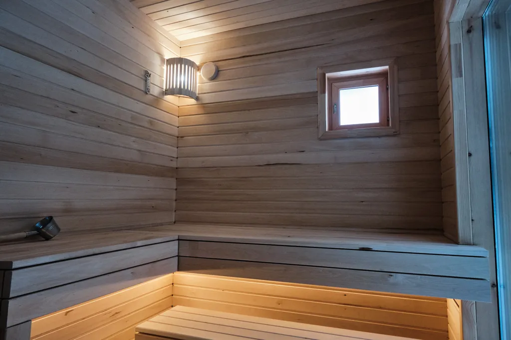 Двухкомнатный дом с сауной