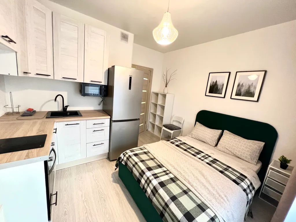 Студия для двоих в Тюменской Слободе, ЖК Преображенский