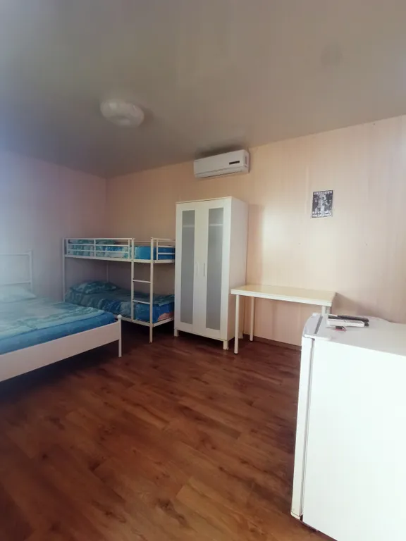 Однокомнатный домик с двухъярусной кроватью