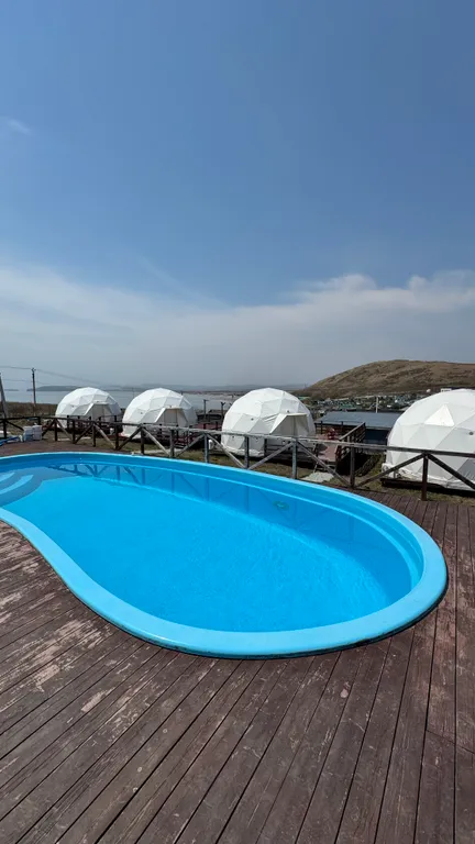 Комфортный глемп-купол в Приморском крае