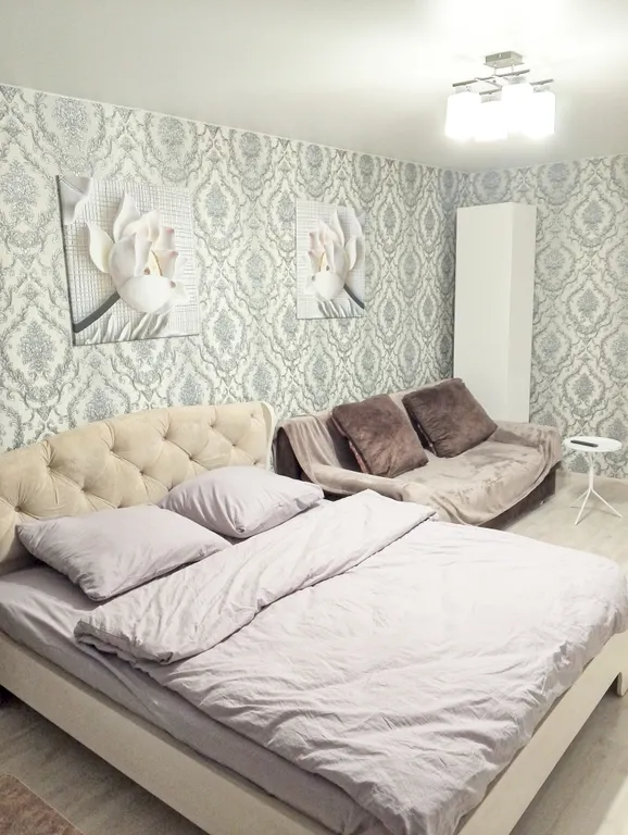 2-комнатная квартира 2 кровати и раскладной диван, уютная и теплая