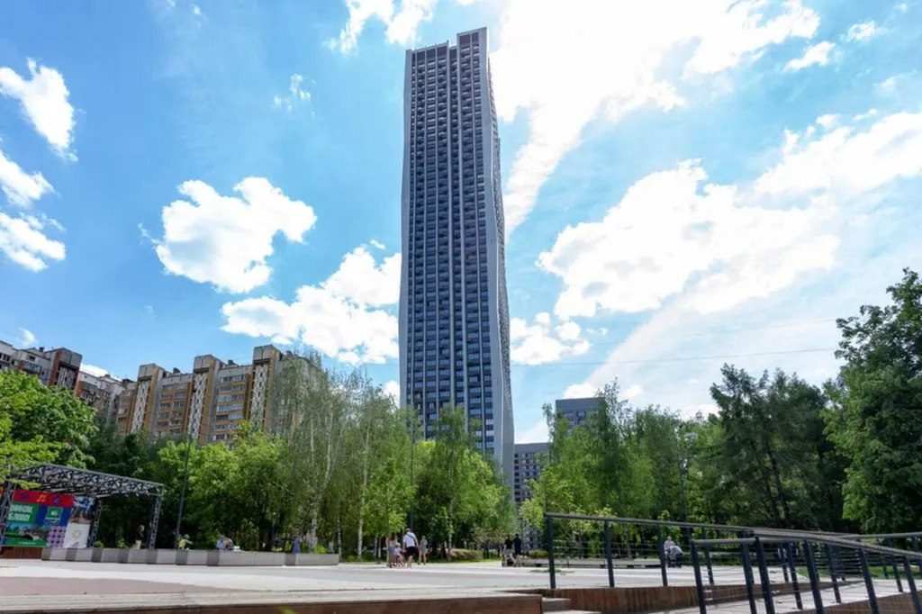 Квартира Квартира Студия ТутУют в ЖК Афи Тауэр — Москва