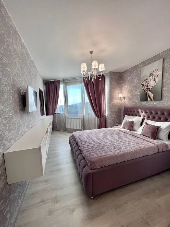 Квартира Квартира ЖК Морская Симфония-2 МореСолнцеАпарт с видом на горы, море и бассейн — Адлер