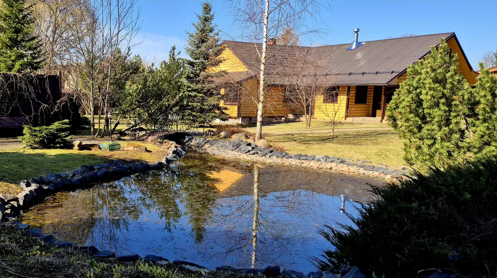 Коттедж Дом у пруда — аренда посуточно в Рощино